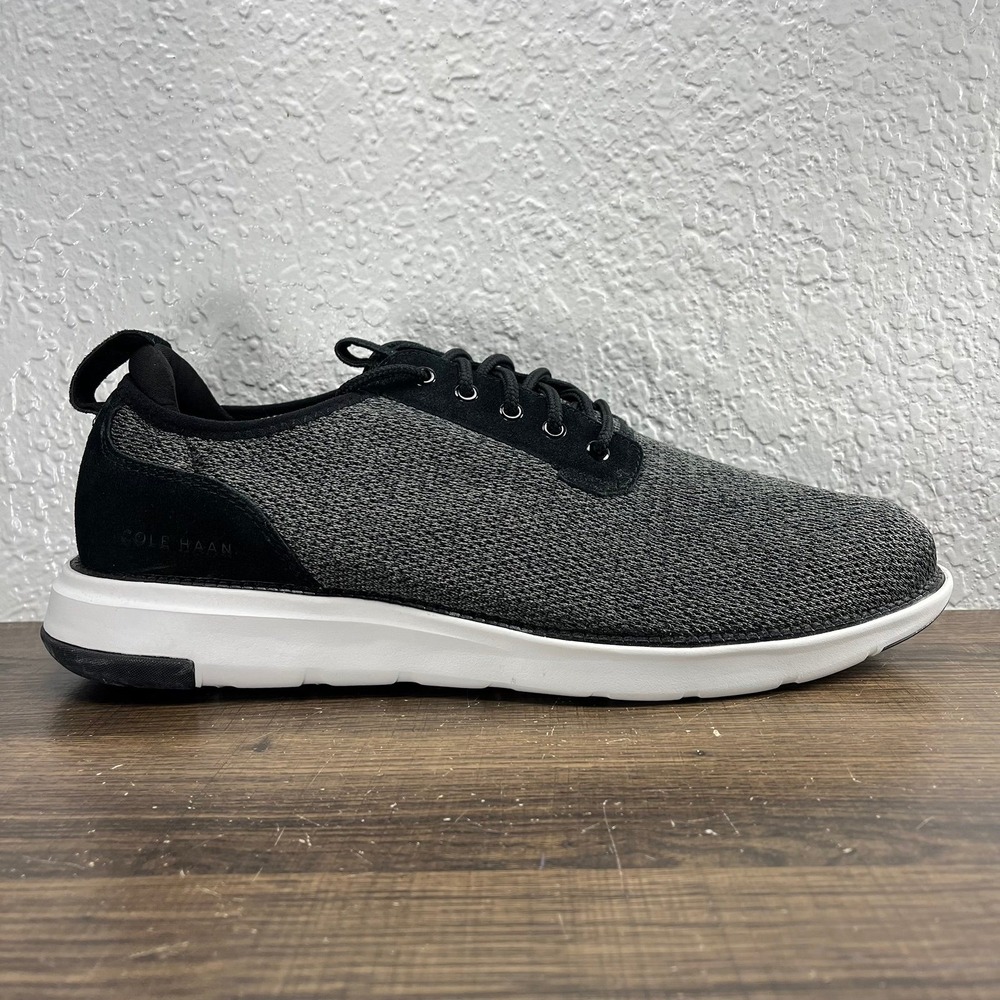 Cole Haan Grand Atlantic Knit Oxford Men's Black Shoes - Men's Size 13 (M)